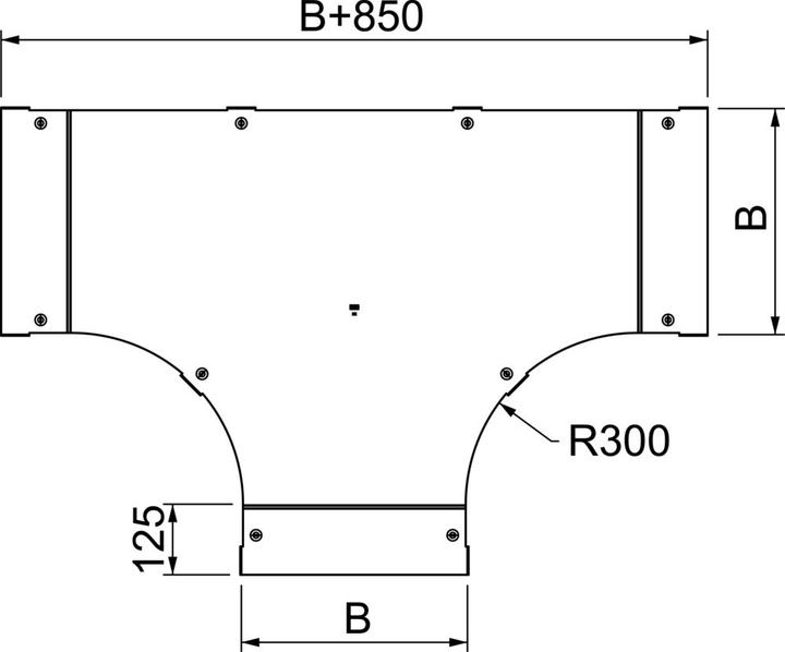 Actual product image OBO Bettermann Lid LTD 300 R3 FT