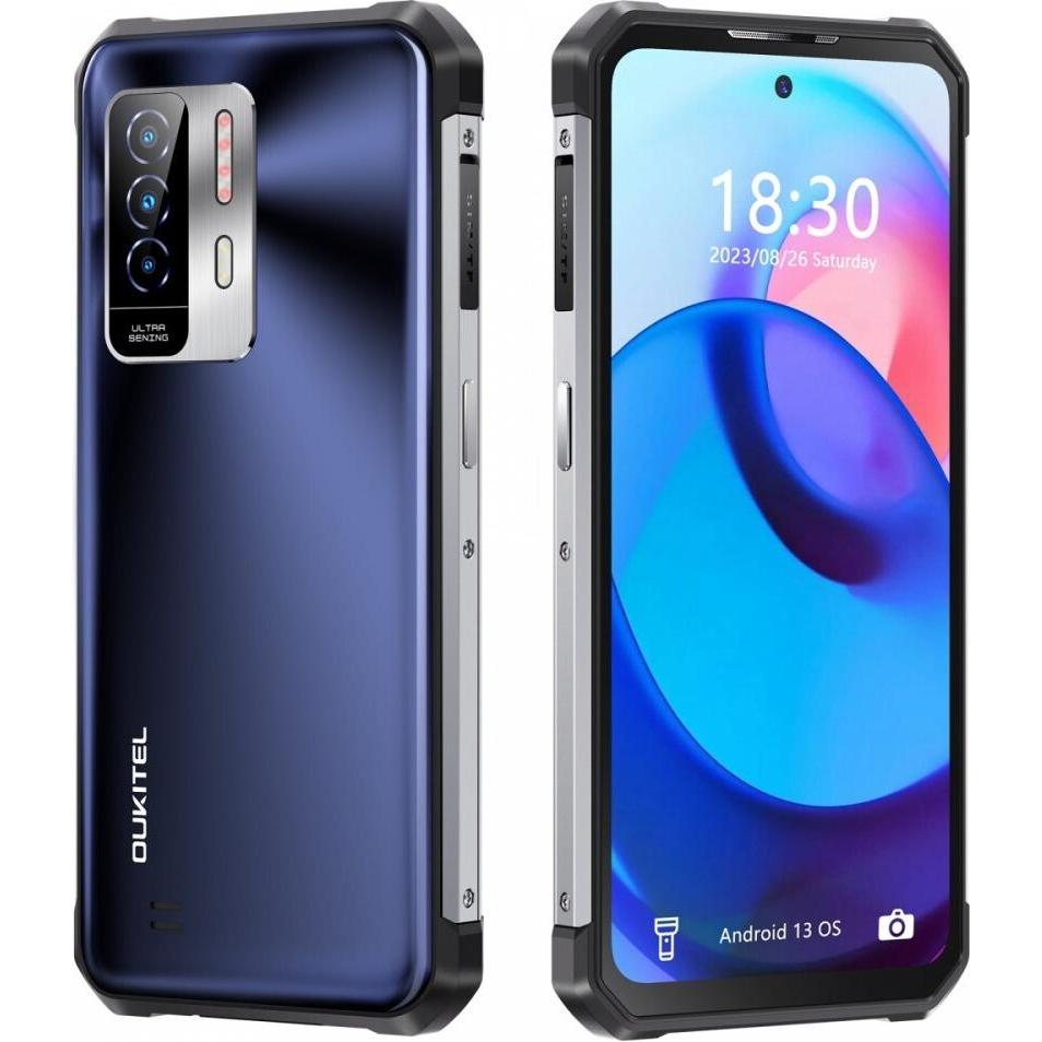 Oukitel Smartphone WP27 12/256 8500 mAh Schwarz (256 GB, Nero, 4G), Smartphone, Nero