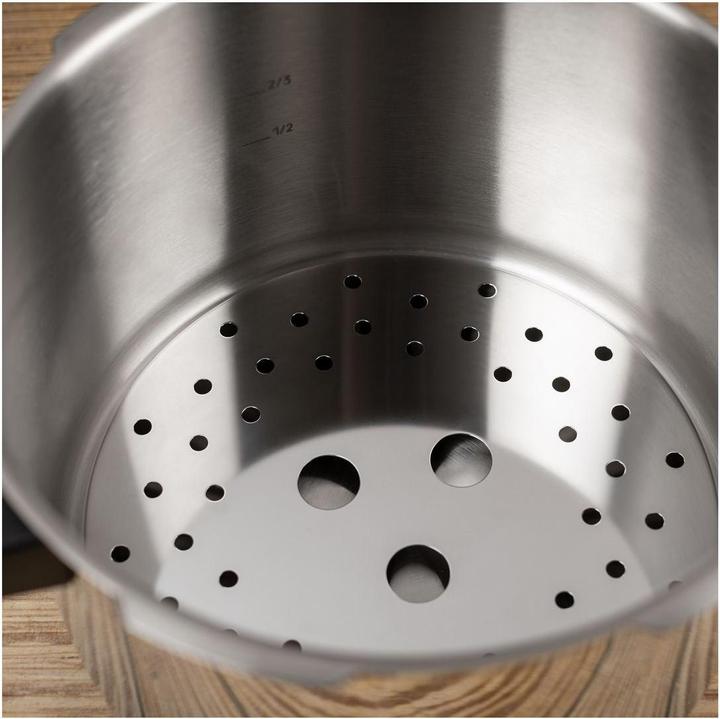 Image du produit Kuhn Rikon Duromatic Classic Neo (22 cm, Casserole, Acier inoxydable)