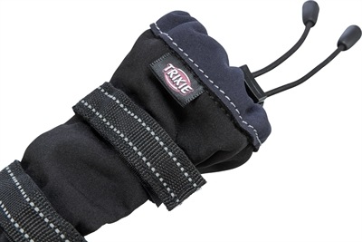 Productafbeelding Trixie Walker Active Lange beschermlaarzen, M, 2 st, zwart (M, Hondenschoenen)