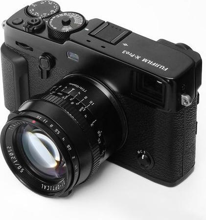 Productafbeelding TTArtisan 50mm f1.2 voor Fuji FX-vatting (APS-C) (Fujifilm X, APS-C / DX)