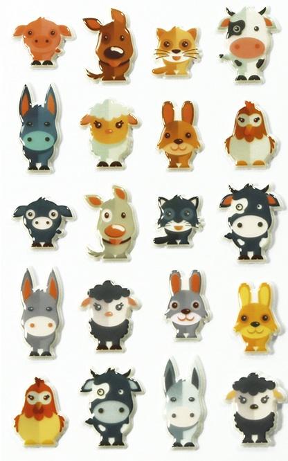 Image du produit My Mandarine Cooky, Sach 8 pl 7,5x12cm, Assortiment n°2, Animaux - A motifs