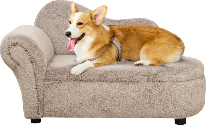 Produktbild PawHut Hundesofa mit erhöhtem Design (Katze, Hund)