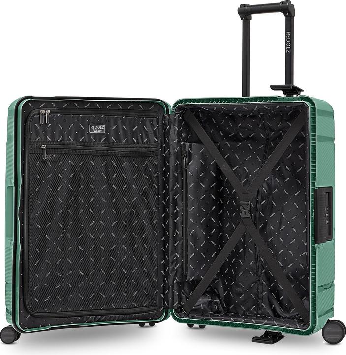 Immagine prodotto Redolz Essentials 15 Carrello a 4 ruote da 65 cm con fissaggio a tre punti (70 l)