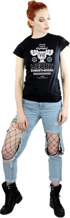 Immagine prodotto National Lampoon´s Vacation National Lampoon's Christmas Vacation Merry Christmoose Maglietta Donna (S)