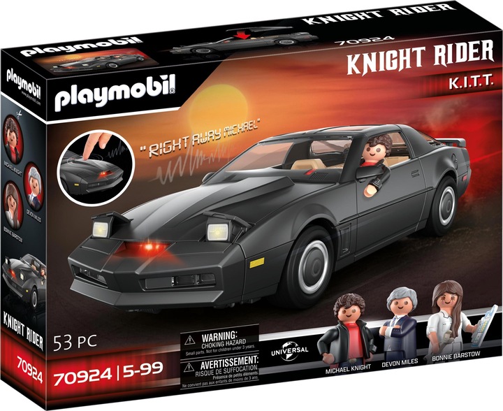 Produktbild Playmobil Knight Rider - K.I.T.T. (70924, Playmobil Knight Rider)