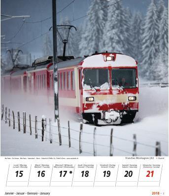 Produktbild Novos Bildkalender Ma Patrie/Die Heimat/Mia patria/Switzerland (1 Woche / 1 Seite)