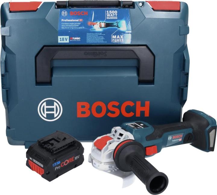 Actual product image Bosch Professional Bosch GWX 18V-15 SC Professional cordless angle grinder 18 V 125 mm BITURBO X-LOCK + 1x ProCORE (125 mm)
