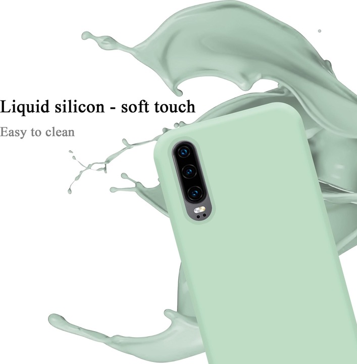 Immagine prodotto Cadorabo Copertura della cassa del silicone liquido TPU (Huawei P30)