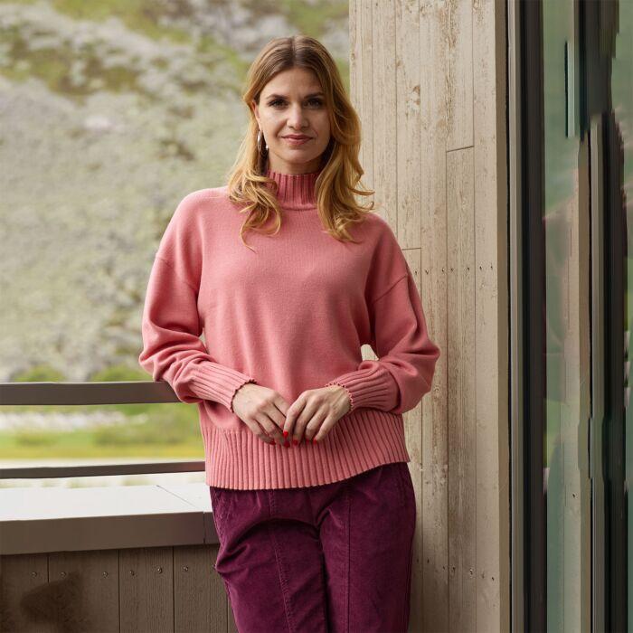 Produktbild Artime Damen Pullover mit Stehkragen (M)