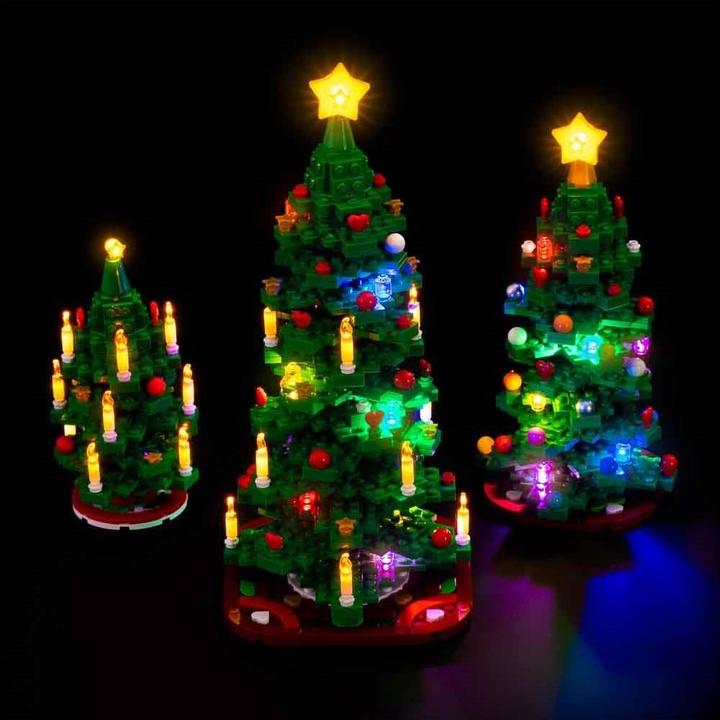 Actual product image Light my bricks LEGO Christmas Tree #40573 Light Kit