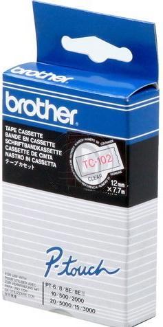 Actual product image Brother P-Touch (1.20 cm, Transparent)