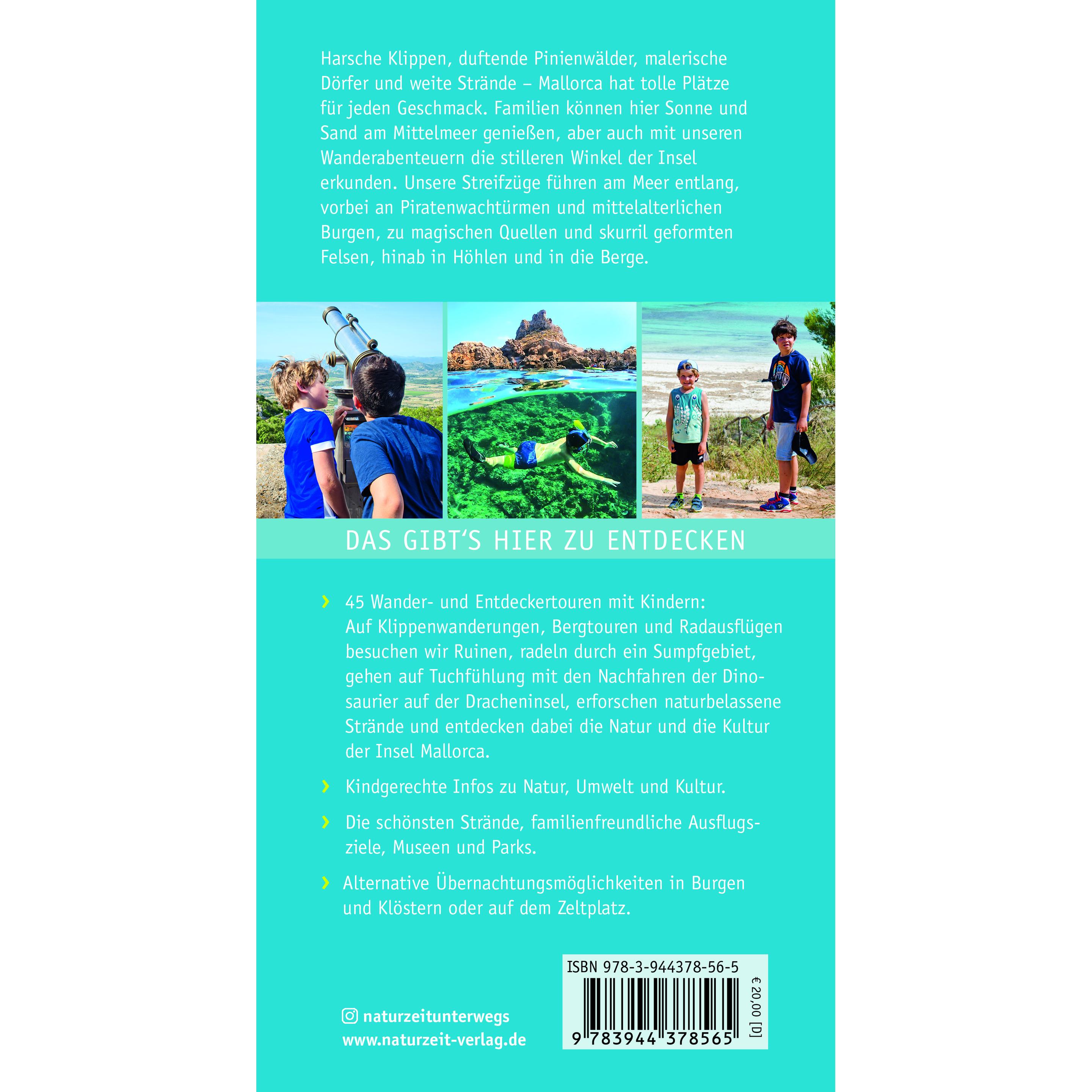 Thumbnail - Naturzeit mit Kindern: Mallorca, Ratgeber von Damaris Weiss