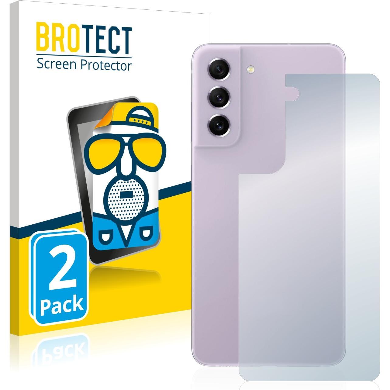Thumbnail - BROTECT Entspiegelungs-Schutzfolie Displayschutz Matt (2 Stück, Samsung Galaxy S21), Smartphone Schutzfolie, Grau