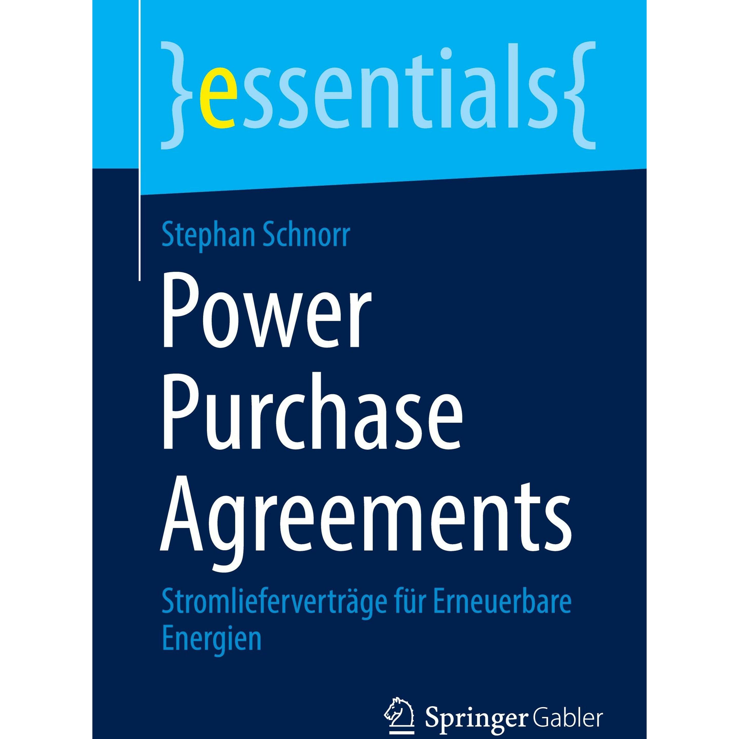 Schnorr:Power Purchase Agreements, Fachbücher von Stephan Schnorr