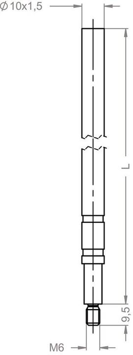 Actual product image Glutz Verriegelungsstange 11031.1500 unten1,5m