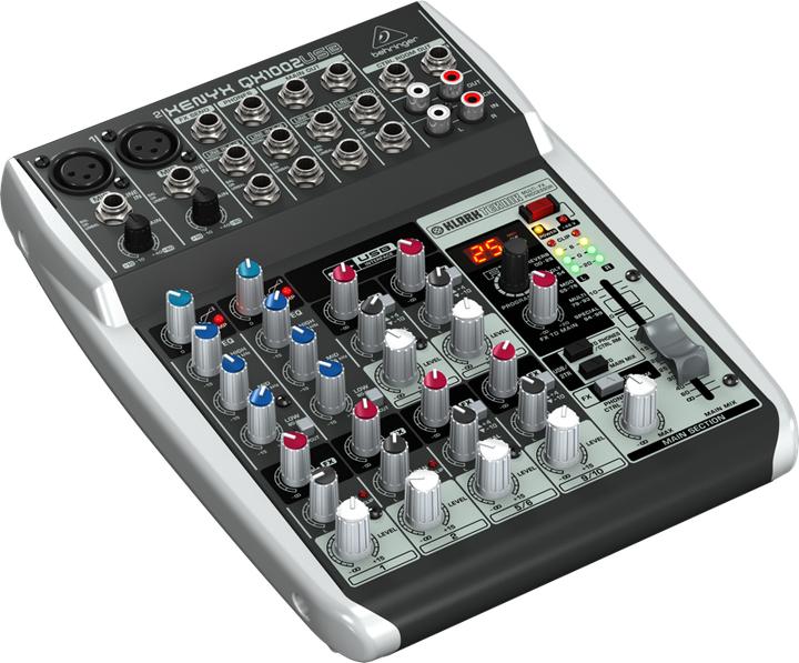 Actual product image Behringer Xenyx Qx1002usb (Studio- and Livemixer)
