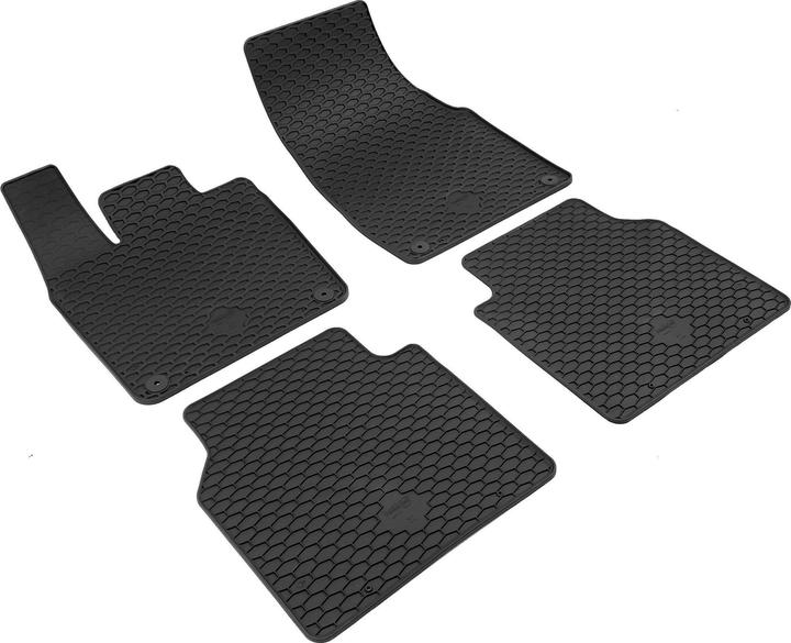 Walser Rubber mats suitable for VW ID.7 (ED2) 06/2023-Today (2 front mats + 2 rear mats)