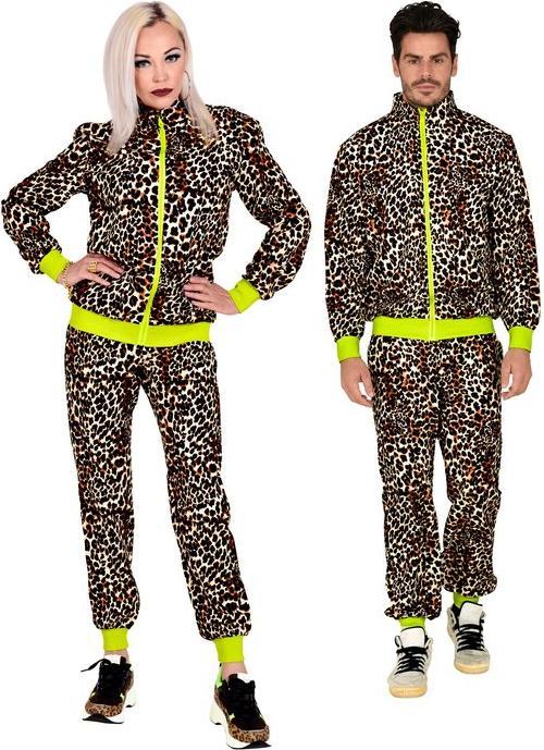 Actual product image Widmann 80er Jahre - Leopard Trainingsanzug (XL)