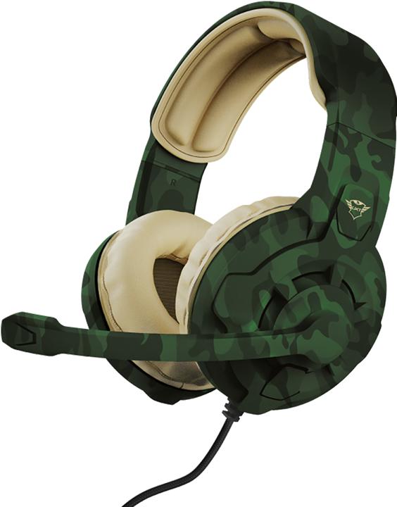 Actual product image Trust Headset GXT 411C Radius Green (Cable)