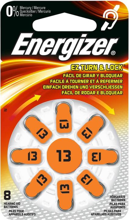 Actual product image Energizer Hearing Aid 13 (8 pcs., 13, 280 mAh)