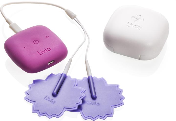 Actual product image Livia Solution for menstrual cramps