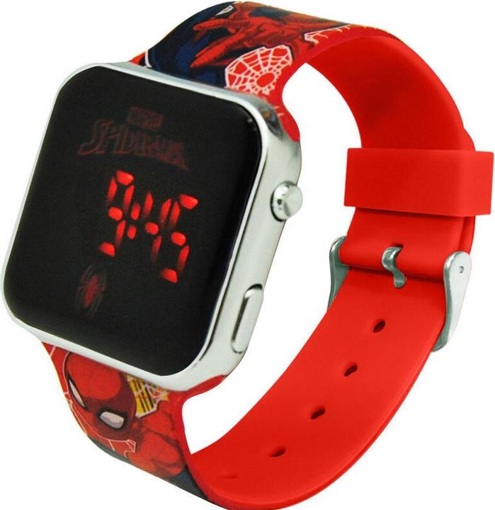 Produktbild Kids Euroswan Spiderman SPD4800 LED-Digitaluhr (Digitaluhr, 38 mm)