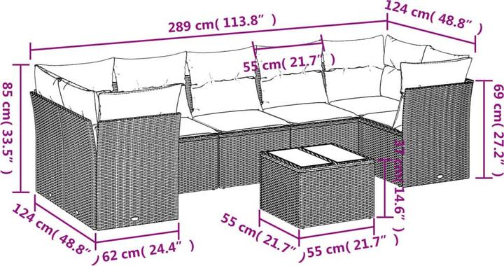 Produktbild vidaXL Maia