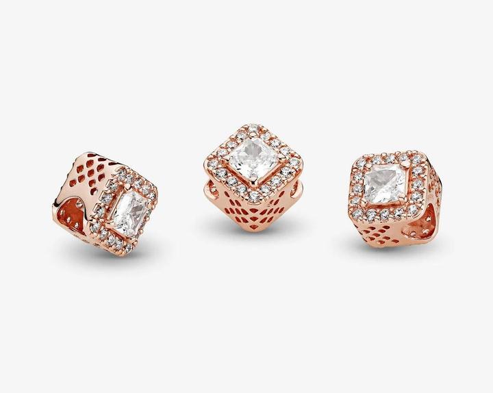 Produktbild Pandora Geometrischer Glanz Charms/Beads (Silber)
