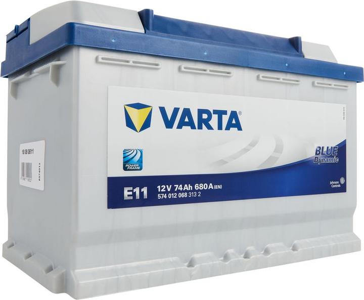 Actual product image Varta Blue Dynamic E11 (12 V, 74 Ah, 680 A)