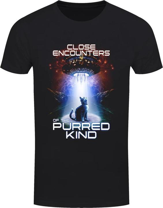 Produktbild Horror Cats Close Encounters Of The Purred Kind TShirt (M)