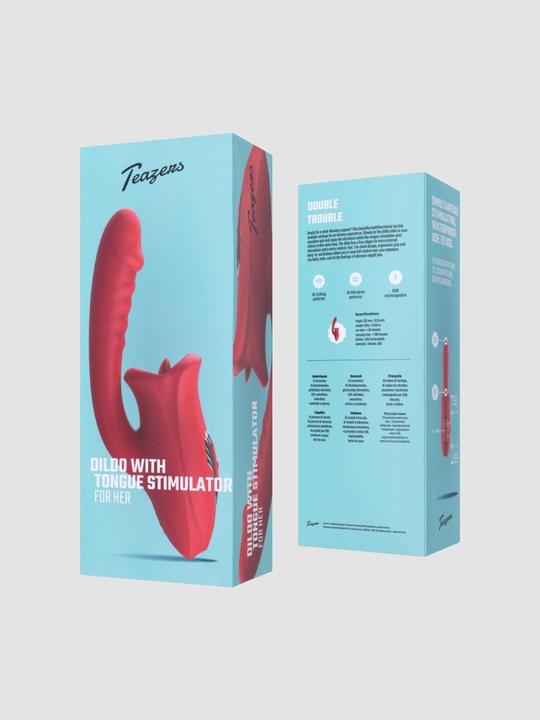Produktbild Teazers Dildo mit Klitorisstimulator