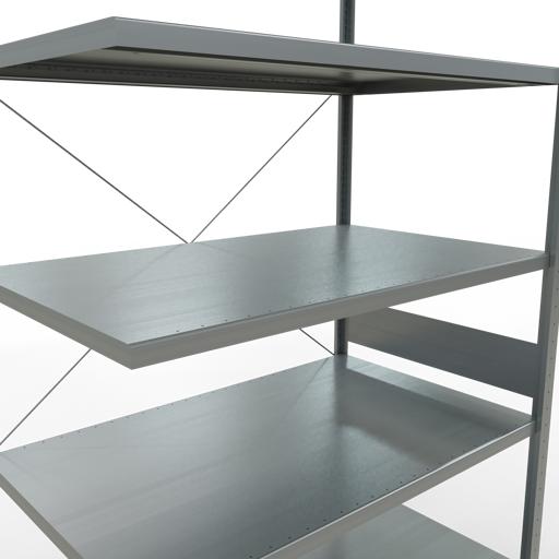 Actual product image Schulte Lagertechnik MULTIplus250 boltless bay system with cross brace