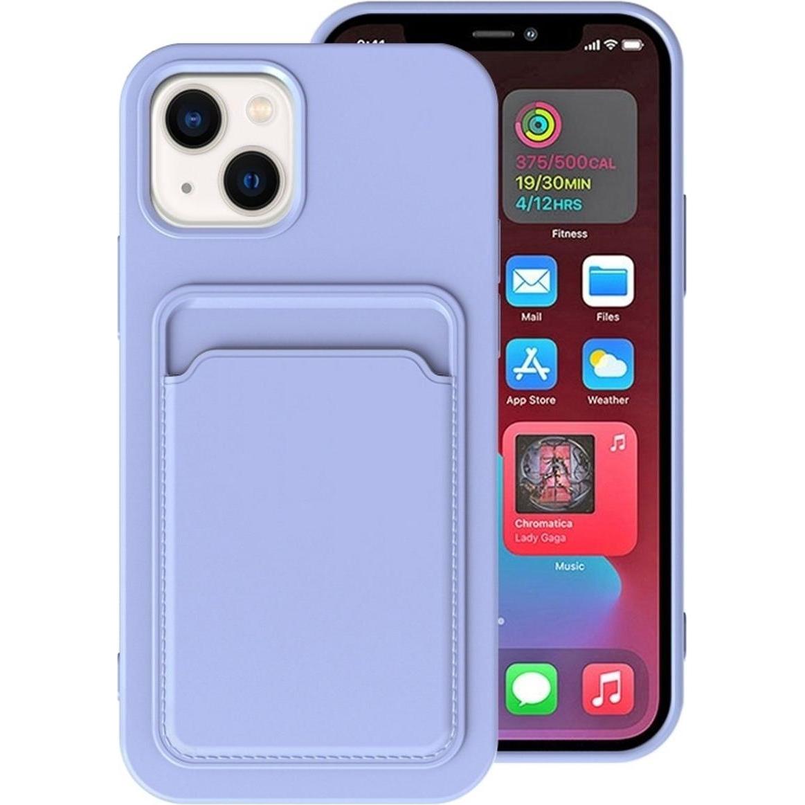 Thumbnail - König Design Hülle Handy Schutz für Apple iPhone 14 Serie Case Cover Bumper Kartenfach Etuis (Apple iPhone 14 Plus), Sma...