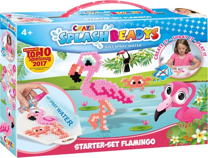 Actual product image Craze Splash Beadys Starter Flamingo
