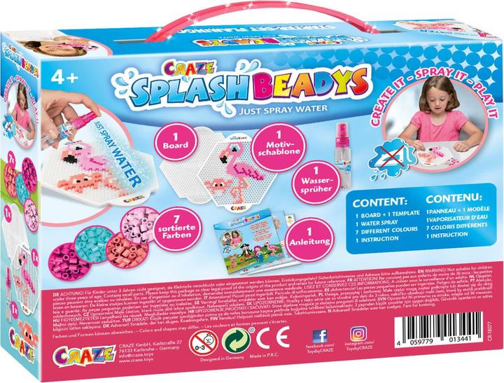 Actual product image Craze Splash Beadys Starter Flamingo