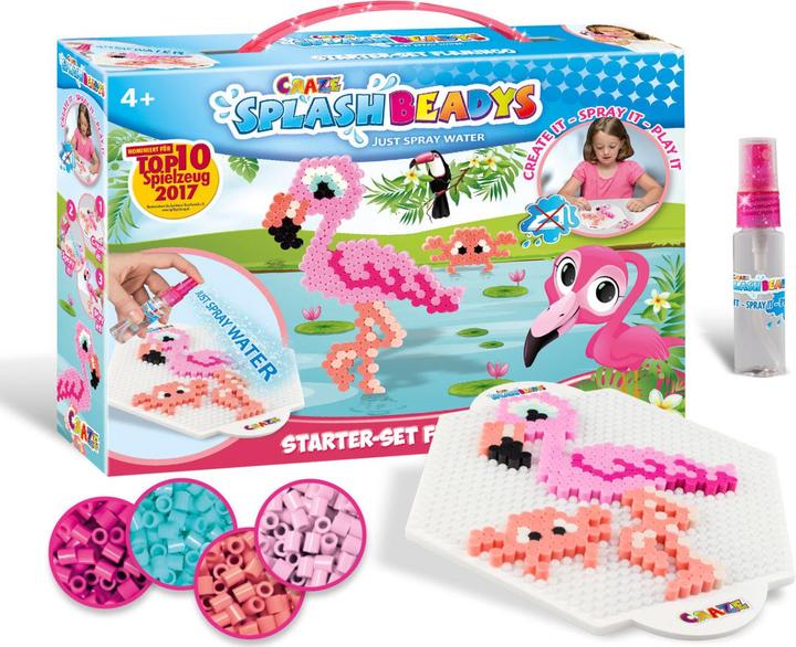 Actual product image Craze Splash Beadys Starter Flamingo