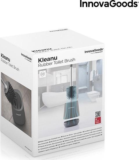 Image du produit InnovaGoods Brosse à WC en caoutchouc - Gris