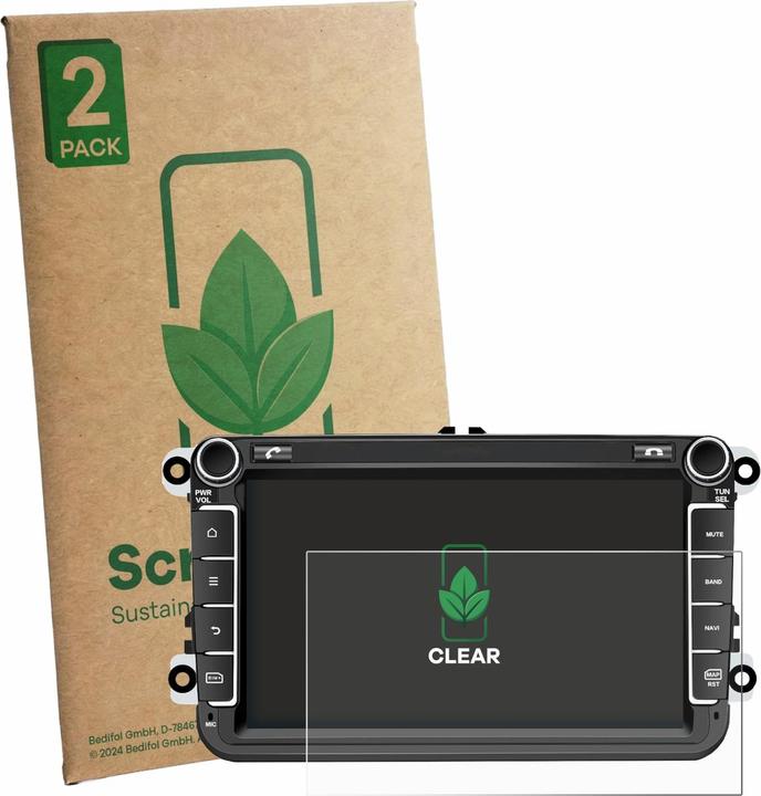 Produktbild ScreenLeaf Schutzfolie für M.I.C. AV8V7-Ultra nachhaltiger Displayschutz Display Schutz Folie Klar Transparent