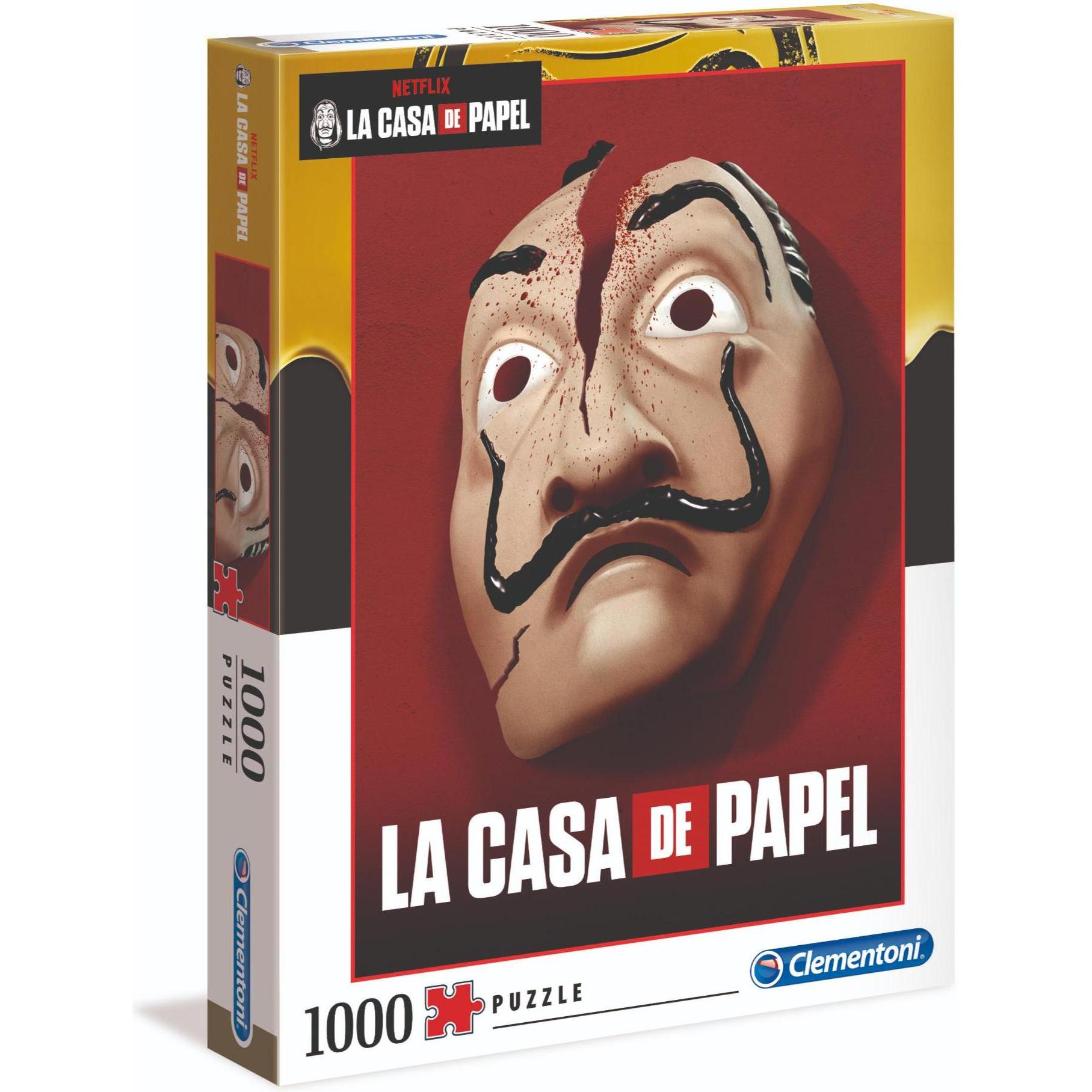 Clementoni Haus des Geldes: Maske - Dali (1000 Teile) (1000 Teile)