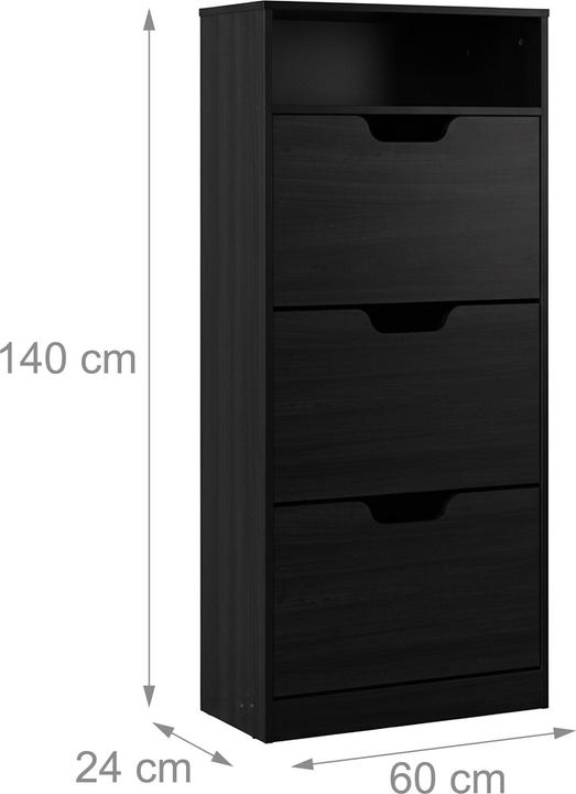 Produktbild Relaxdays Schuhschrank (60 x 24 x 140 cm)