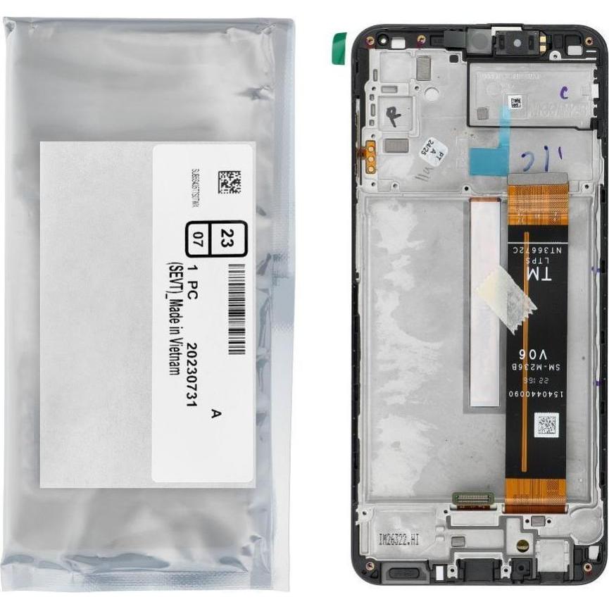 Samsung LCD display! ServicePack LCD Display for M23 5G M236B GH82-28487A (Display), Mobilgerät Ersa