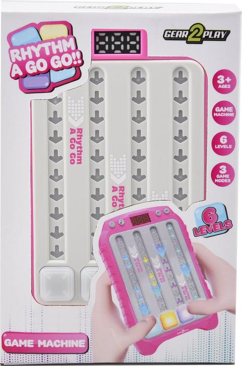 Produktbild Gear2play Rhytm A Go Folge dem Rhythmus-Spiel, Rosa