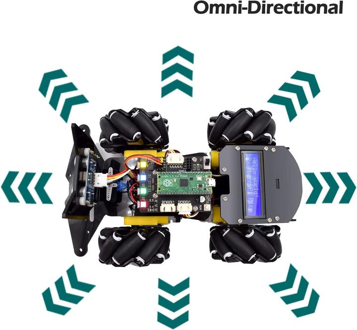 Produktbild Adeept 4WD Omni-Directional Mecanum