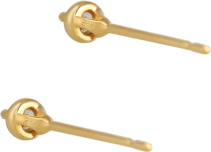 Produktbild Elli Elegante Solitaire Ohrstecker mit Diamant für Damen