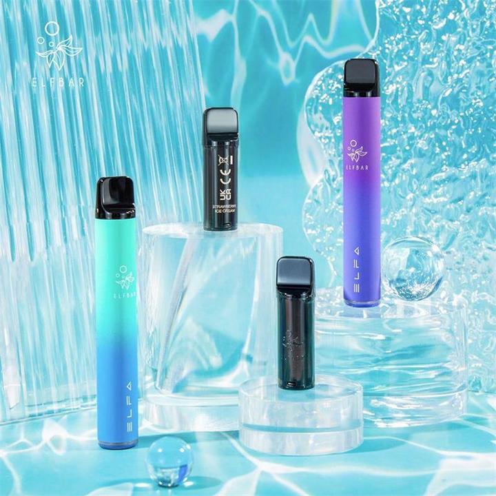 Actual product image Elfbar Elfa Kit Pro (Peach, Apple)