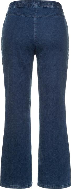 Immagine prodotto Ulla Popken Jeans modello Mary con taglio ampio e dritto a cinque tasche e cintura elastica (50)