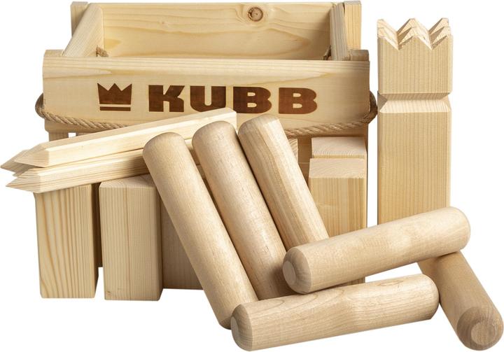 Produktbild Selecta Spielzeug KUBB Vikings Spiel in der Holzkiste