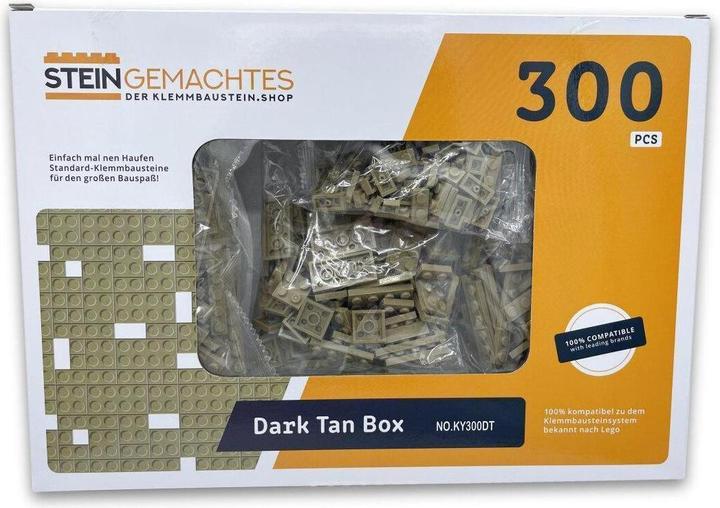 Kazi KY300DT - 300 Plates - Box Dark Tan