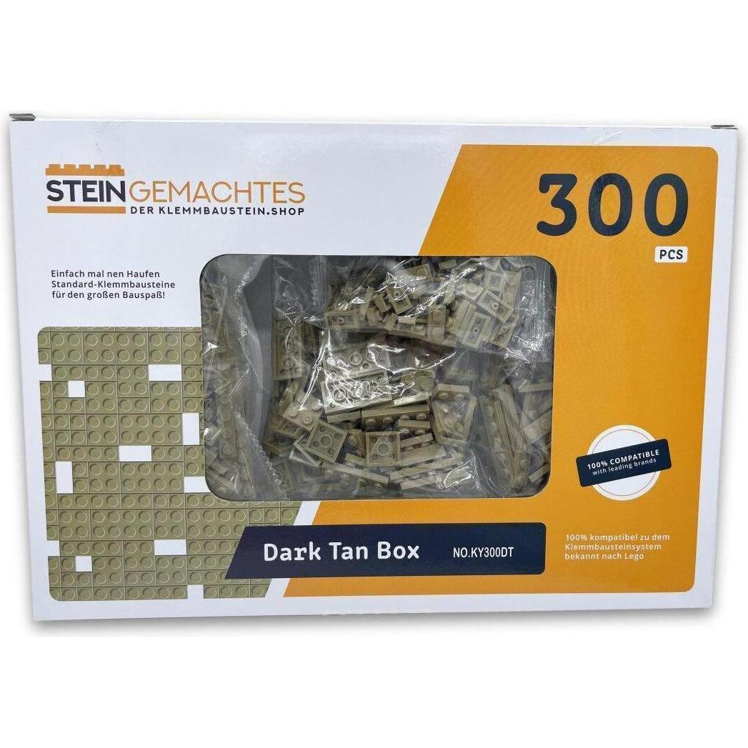 Kazi KY300DT - 300 Plates - Box Dark Tan (KY300DT)